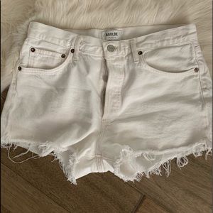 Agolde Parker denim cutoffs
